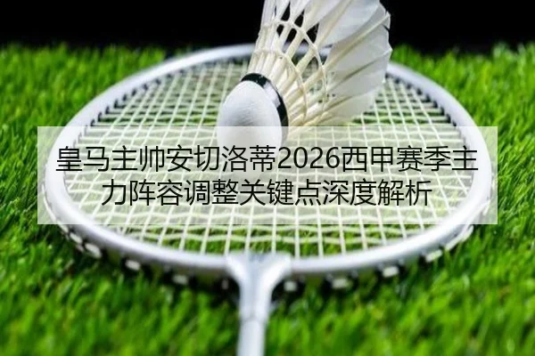 皇马主帅安切洛蒂2026西甲赛季主力阵容调整关键点深度解析